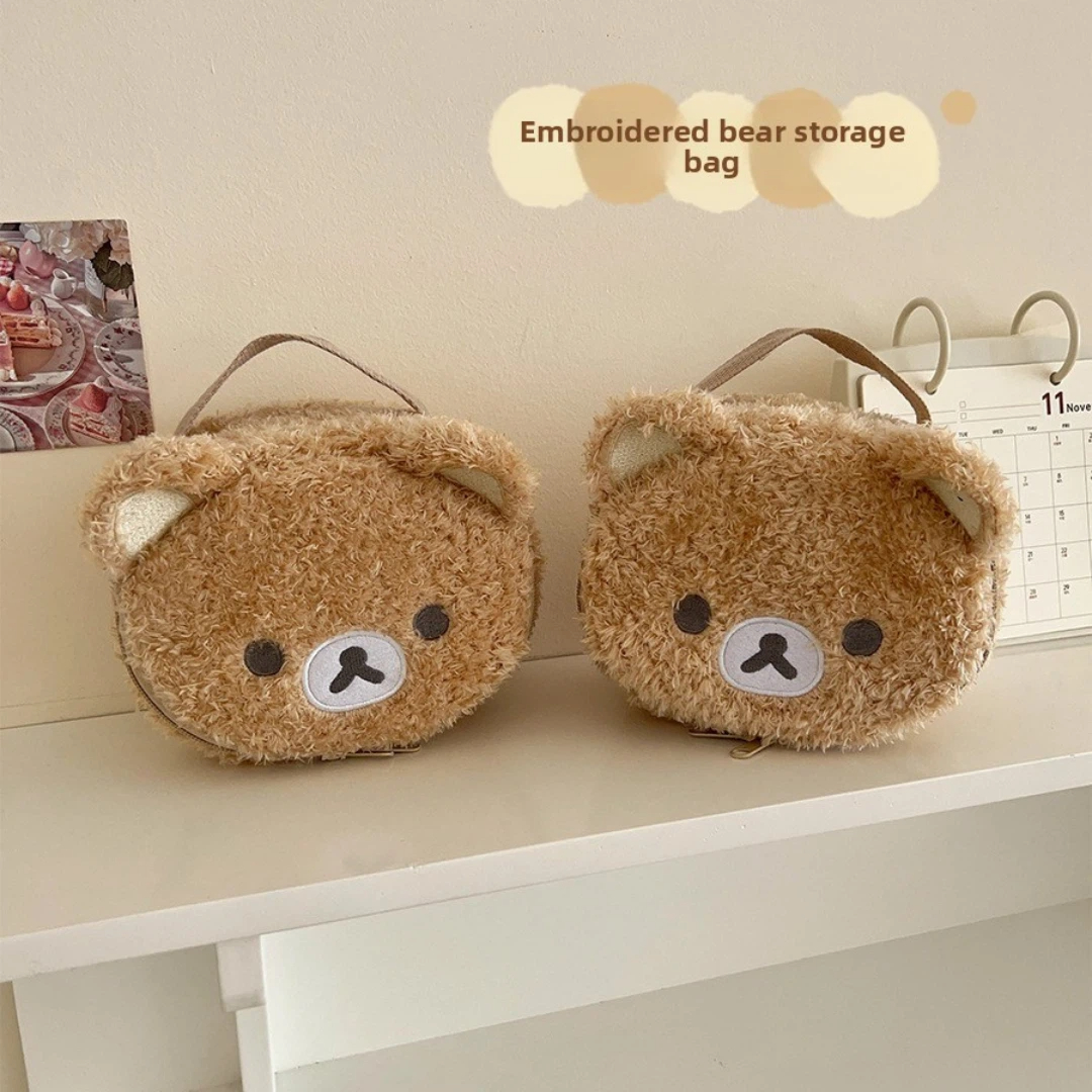 Women Hand Bags Sale - Plushes Makeup Case Anime Relaxed Bear