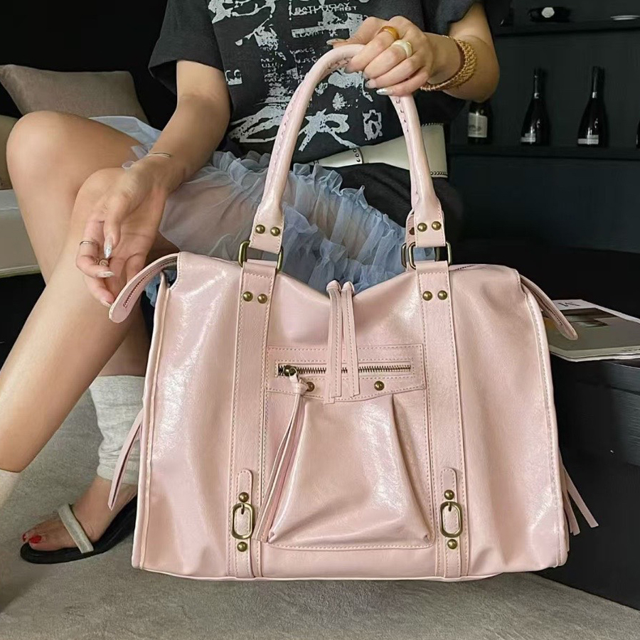 Women Bags 2026 Trends - Overlarge Capacity Tassel Tote Bag Designer