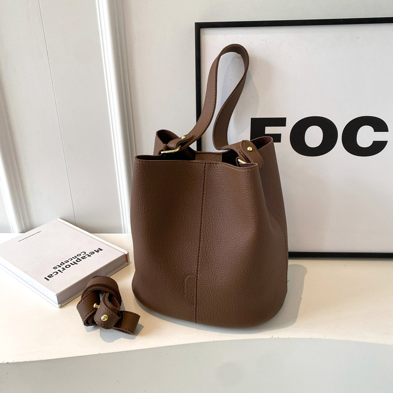 Women Hand Bags Sale - Hasp New Bucket Tote Bags Solid