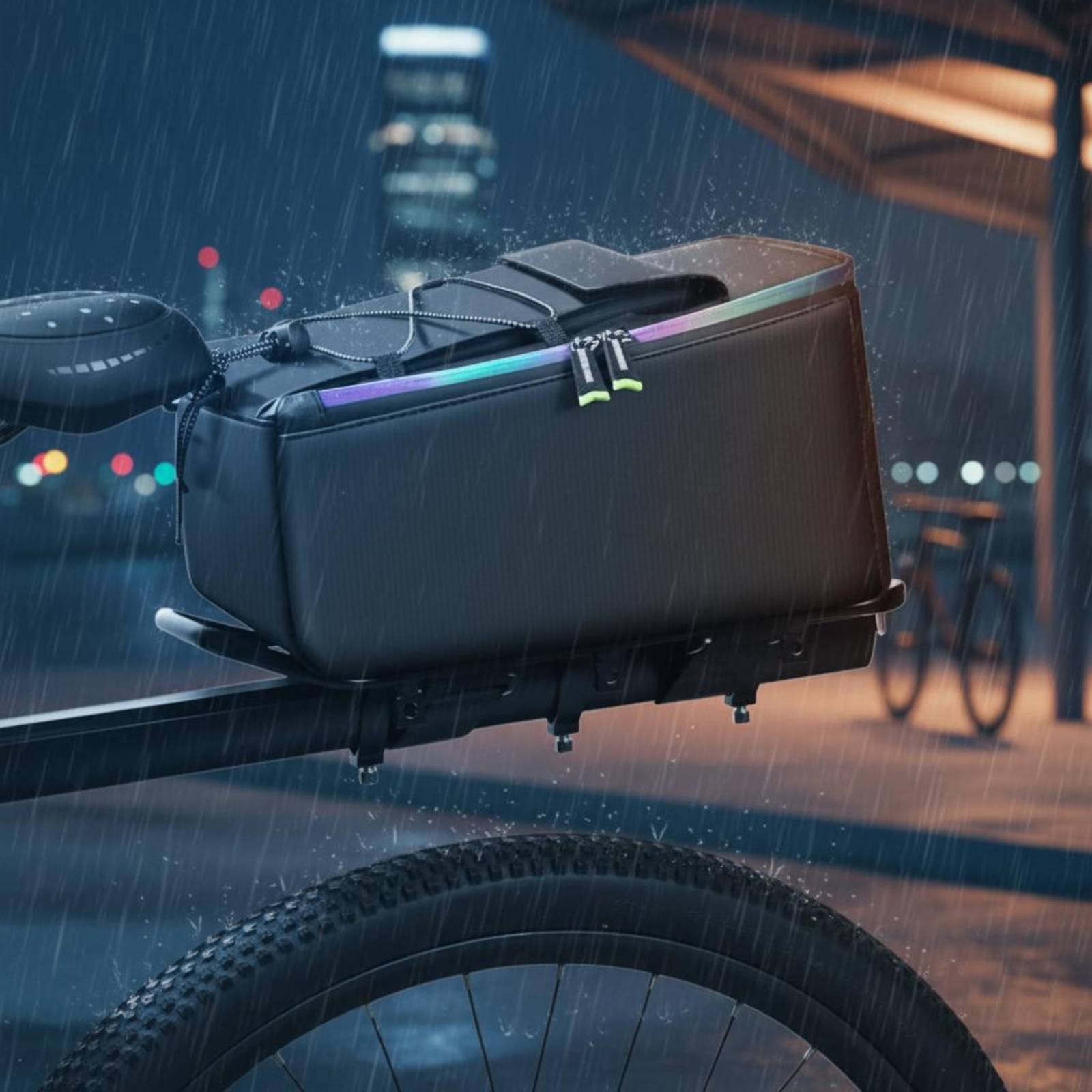 Rear Rack Bag Waterproof Bike  – обзор и цена Top Handle Structured