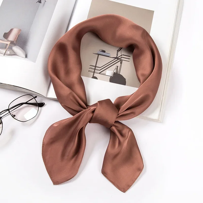 Satin Scarf Women 70cm Solid C – обзор и цена Women Bags Wholesale