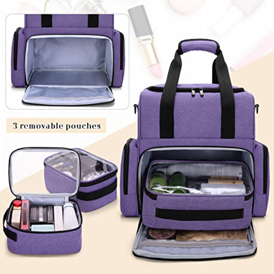 2 Layers Large Travel Makeup B – обзор и цена Women'S Bags Travel
