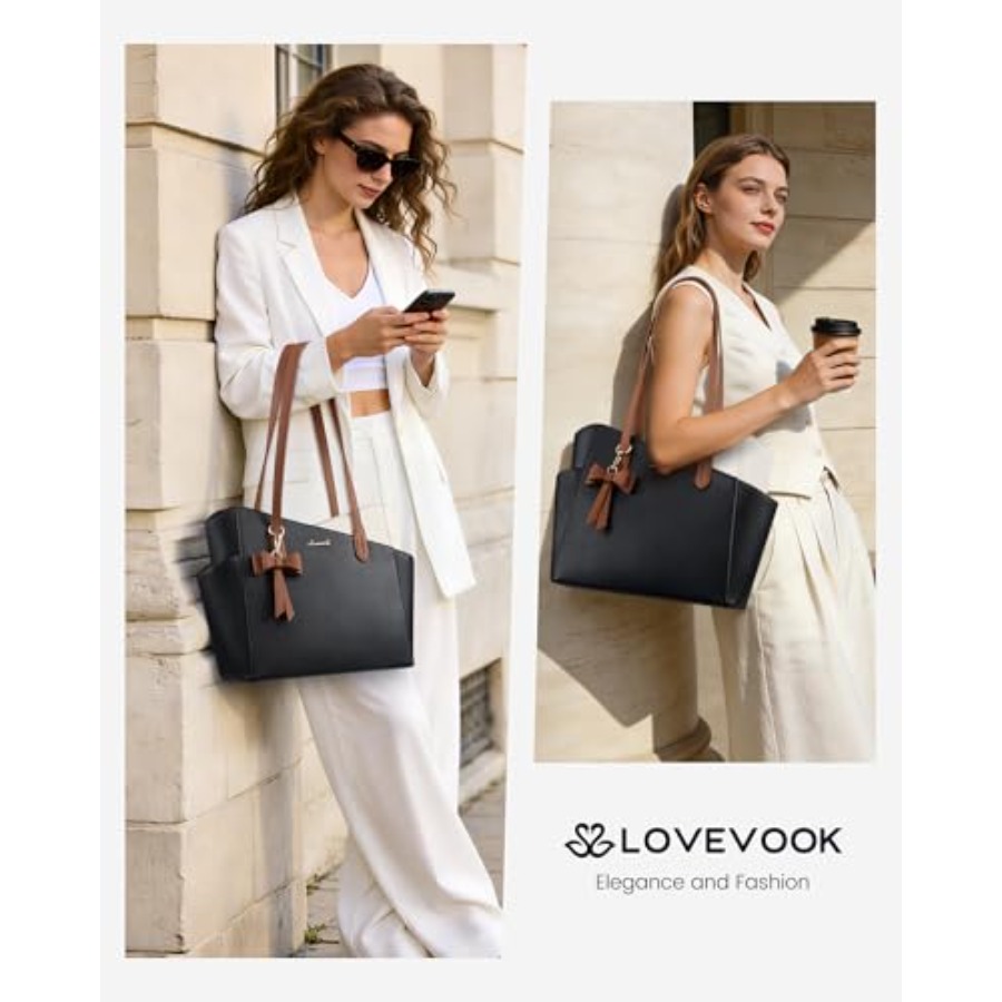 LOVEVOOK Tote Purse for Women  – обзор и цена Top Handle Structured
