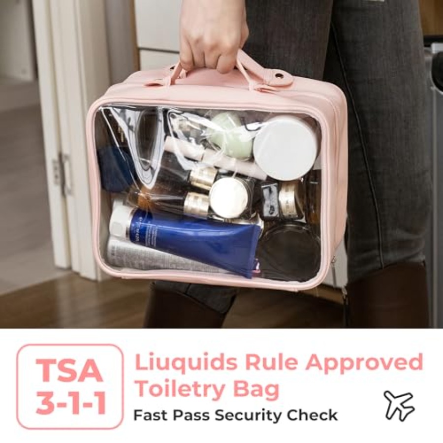 TSA Approved Toiletry Bag, Cle – обзор и цена Women'S Bags Travel