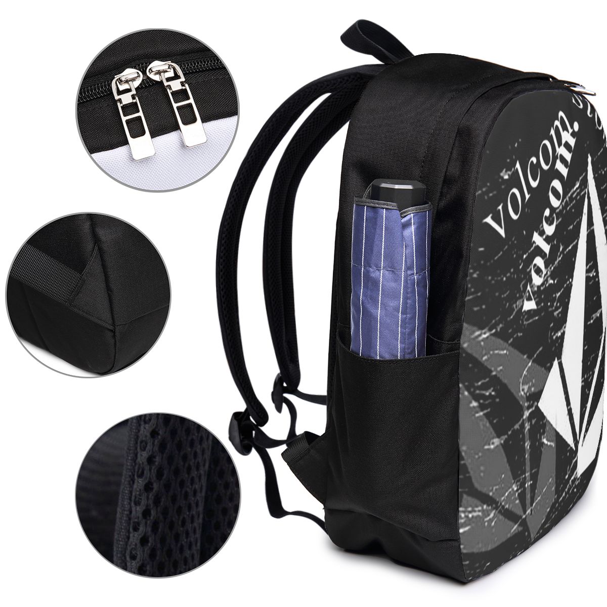 V-Volcom Logo Backpack Travel  – обзор и цена Women'S Bags Travel