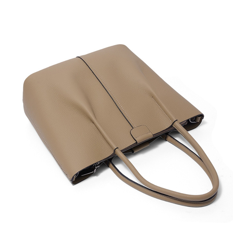 Textured Genuine Leather Handb – обзор и цена Top Handle Structured