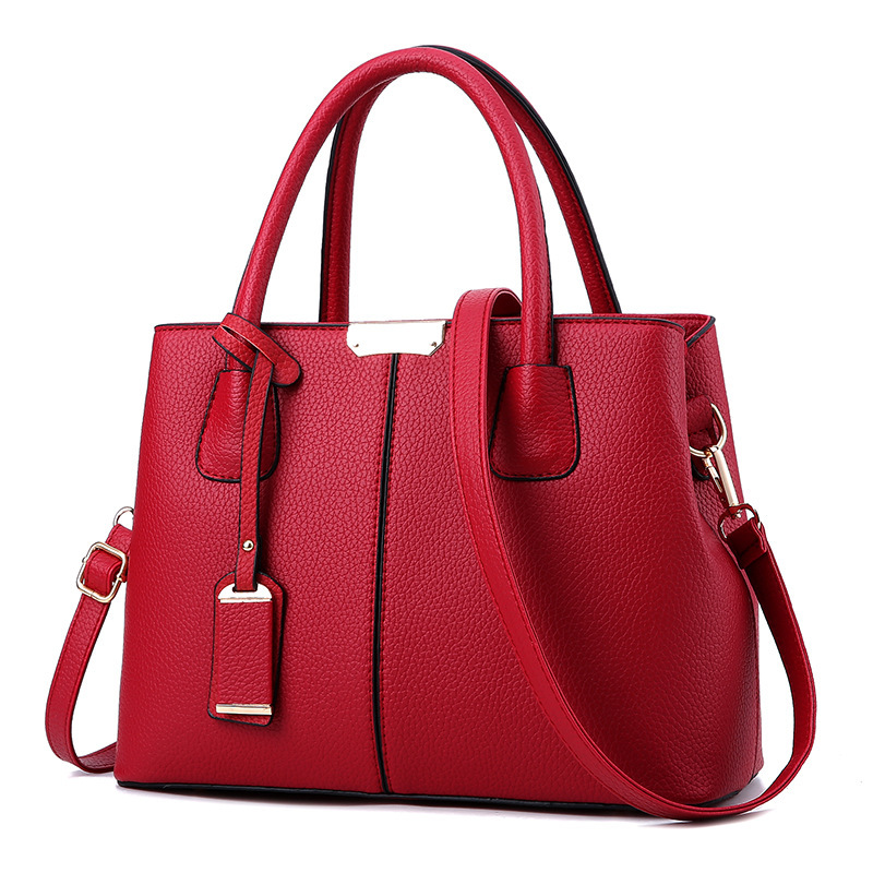 PU Leather Top-Handle Bag Stru – обзор и цена Top Handle Structured