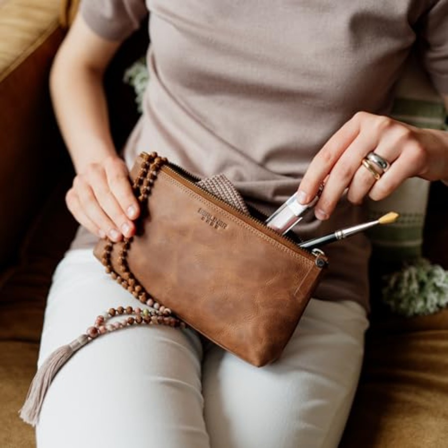 Vintage Genuine Leather Makeup – обзор и цена Women'S Bags Travel
