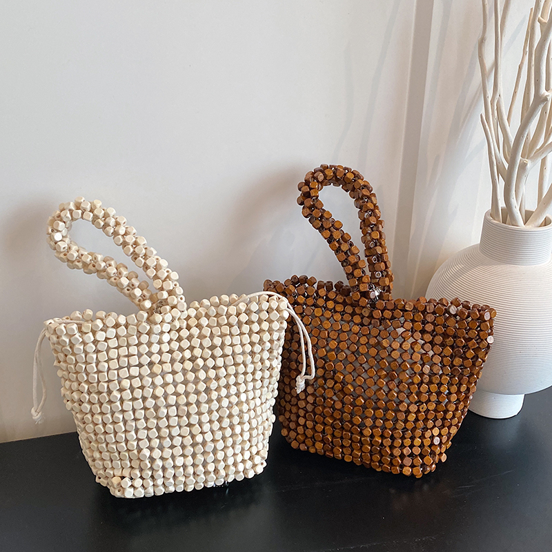 Summer Personality Wooden Bead – обзор и цена Women Hand Bags Sale