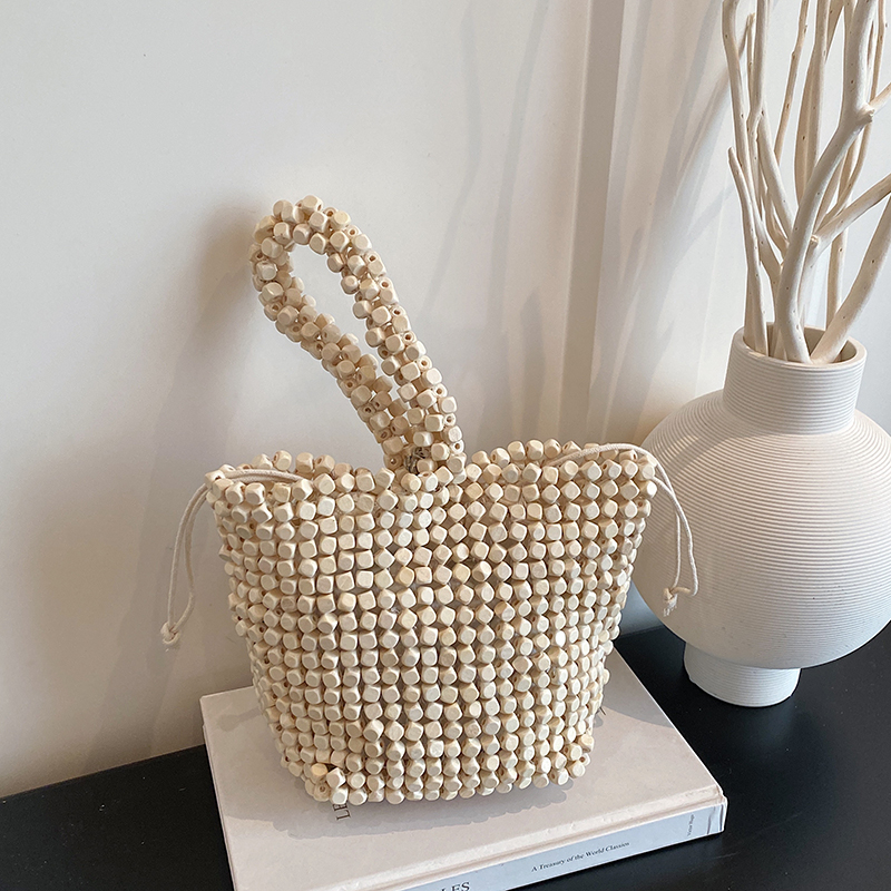 Summer Personality Wooden Bead – обзор и цена Women Hand Bags Sale