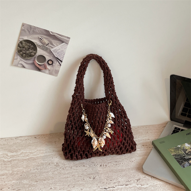 Summer Hollow Out Crochet Mesh – обзор и цена Women Hand Bags Sale