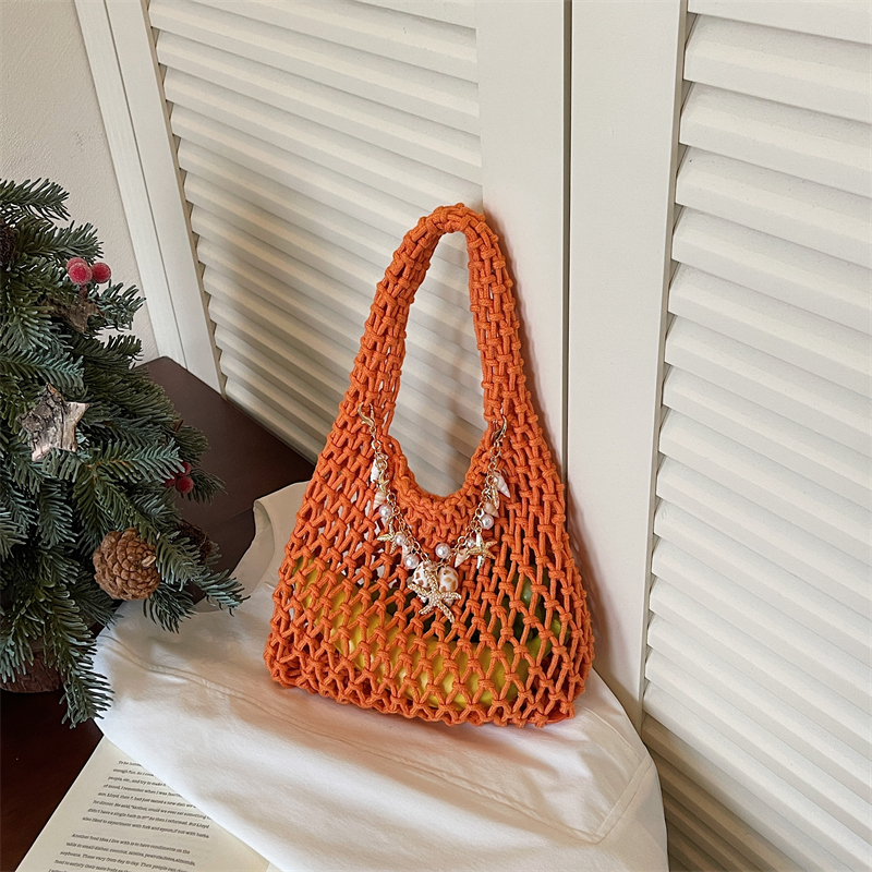 Summer Hollow Out Crochet Mesh – обзор и цена Women Hand Bags Sale