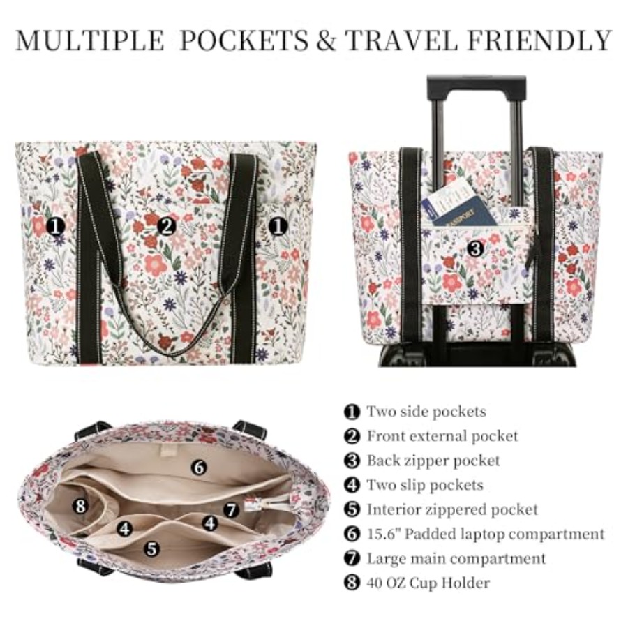 Tote Bag for Women with Laptop – обзор и цена Women'S Bags Travel