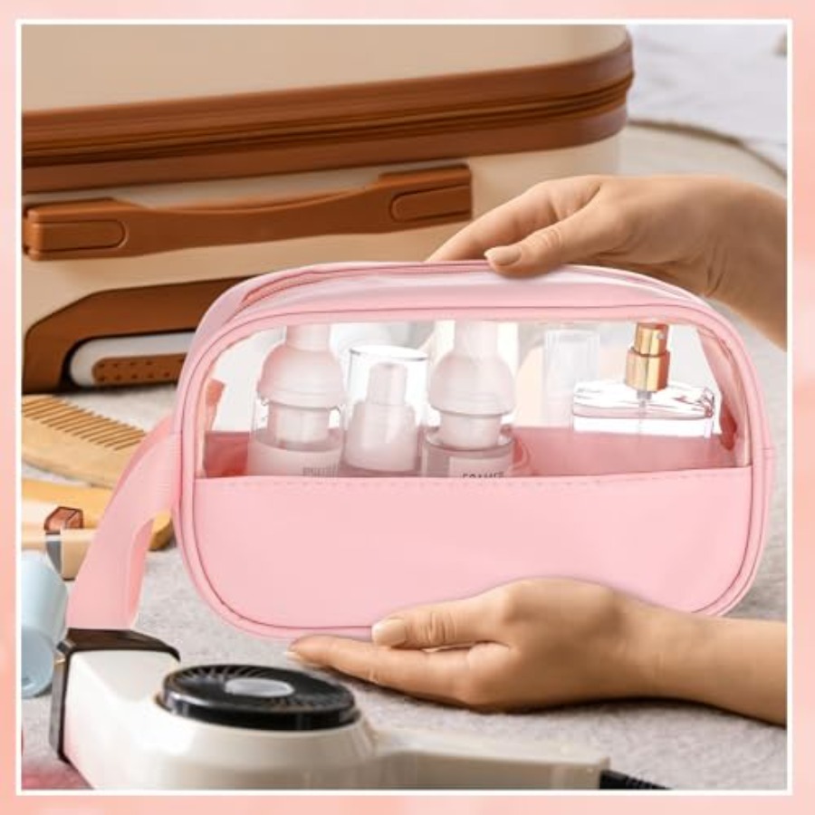 18 Pcs Clear Cosmetic Bags Bul – обзор и цена Women'S Bags Travel