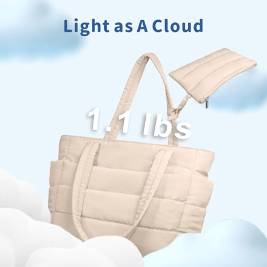 TOPDesign Puffer Tote Bag for  – обзор и цена Women'S Bags Travel